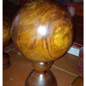 Quả cầu phong thủy gỗ bách xanh